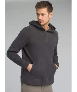PrAna Trawler Hooded Henley Mens