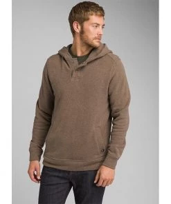 PrAna Trawler Hooded Henley Mens