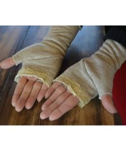 Themis And Thread Upcycled Fingerless Gloves Accessories