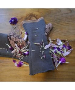 Themis And Thread Upcycled Fingerless Gloves Accessories