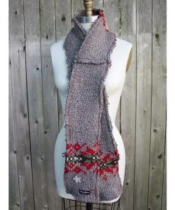 Sutter Larkin Upcycled Wool Snowflake Scarf Accessories