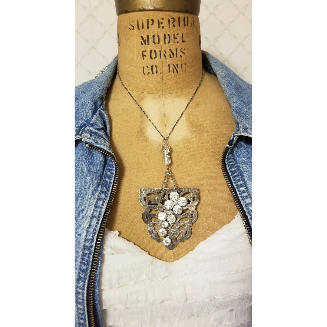 Headpiece Heaven Shop By Vendor Vintage Assemblage Necklace