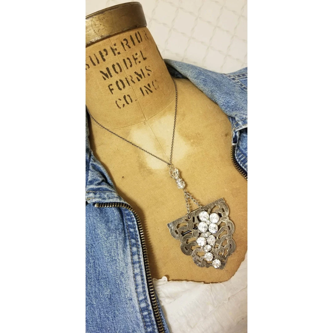 Headpiece Heaven Shop By Vendor Vintage Assemblage Necklace