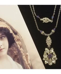 Headpiece Heaven Violet Bridal Necklace Shop By Vendor