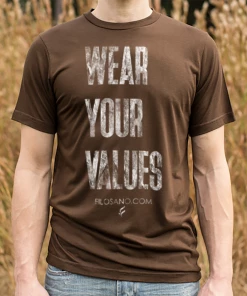 Filosano Womens Wear Your Values T-Shirt
