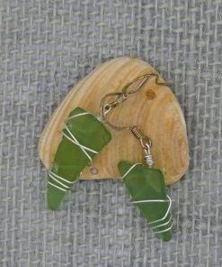 Themis And Thread White Seneca Sea Glass Earrings Accessories 18 Themis And Thread White Seneca Sea Glass Earrings Accessories