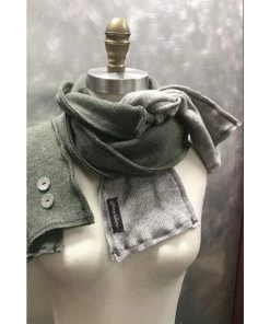 Sutter Larkin Wool Patchwork Fingerless Gloves Accessories