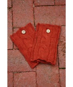 Sutter Larkin Wool Patchwork Fingerless Gloves Accessories