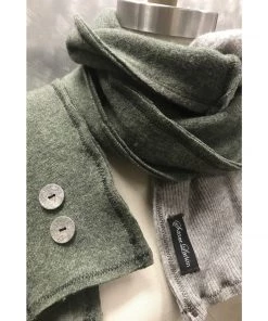 Sutter Larkin Wool Patchwork Fingerless Gloves Accessories