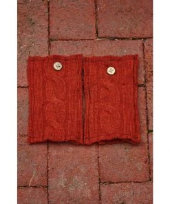 Sutter Larkin Wool Patchwork Fingerless Gloves Accessories