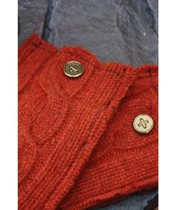 Sutter Larkin Wool Patchwork Fingerless Gloves Accessories