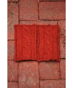 Sutter Larkin Wool Patchwork Fingerless Gloves Accessories