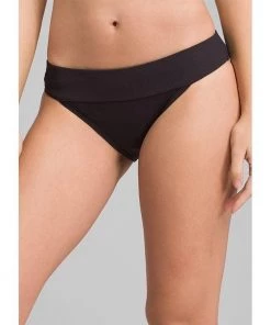 PrAna Womens Xochil Cheeky Ribbed Bikini Bottom